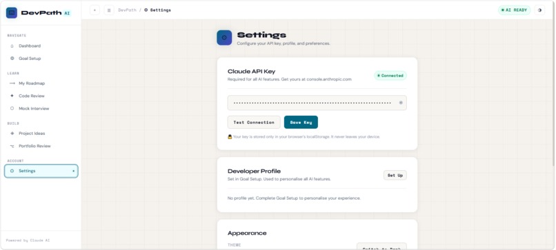 DevPathAI – screenshot 3