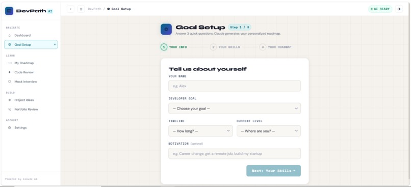 DevPathAI – screenshot 4