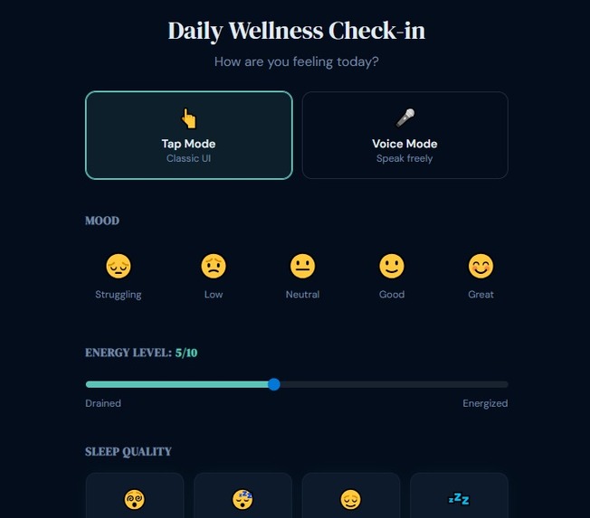 MindBridge — AI Wellness Companion for Students – screenshot 5
