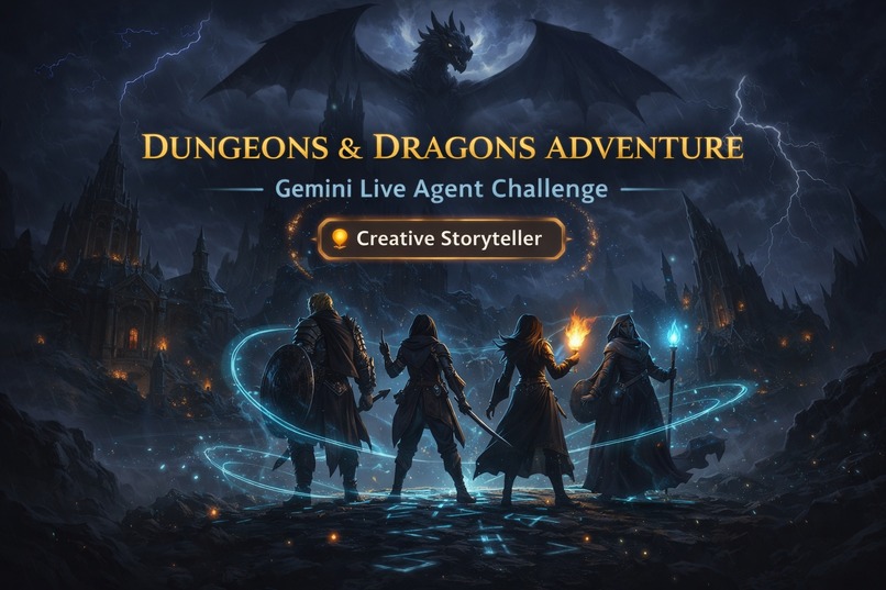 Dungeons & Dragons Adventure — Gemini Live Agent  – screenshot 1