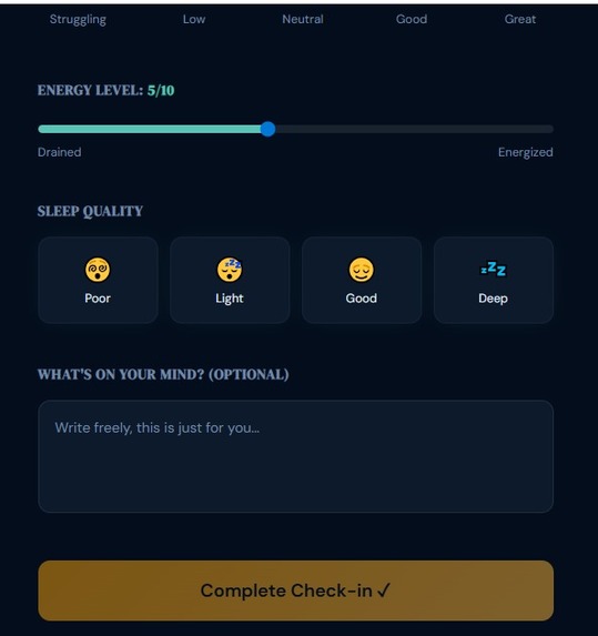 MindBridge — AI Wellness Companion for Students – screenshot 4