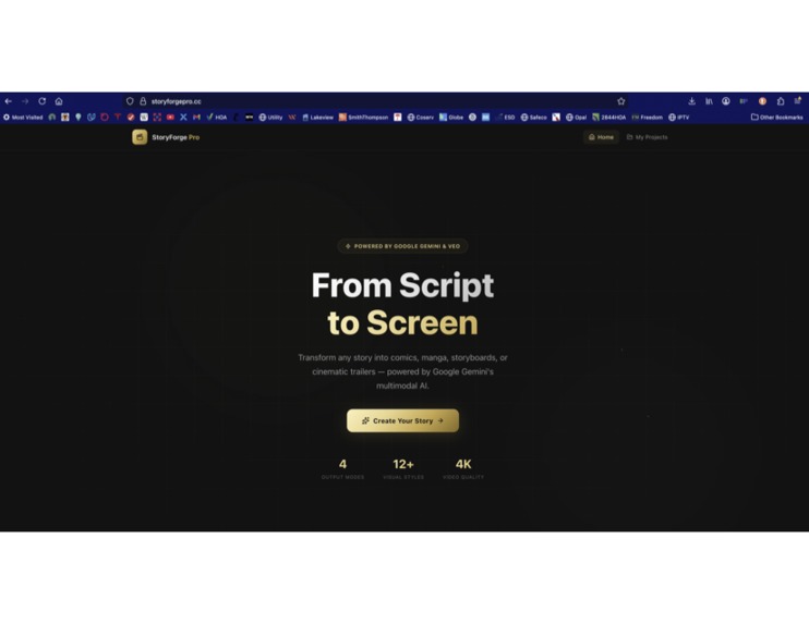 StoryForgePro – screenshot 1