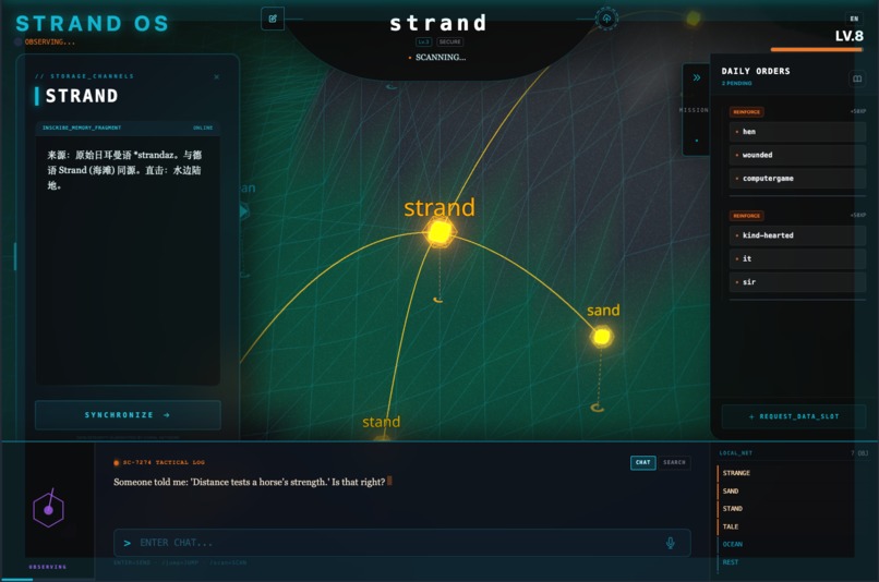 Strand OS – screenshot 2
