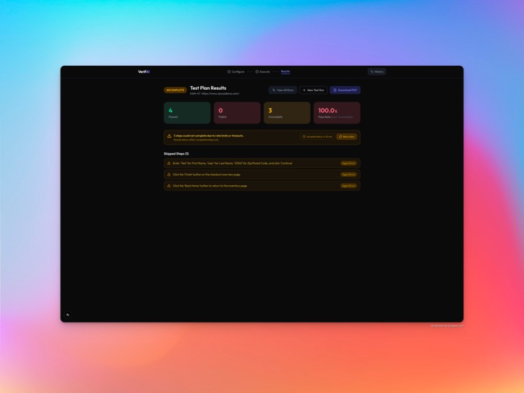 Verifai – screenshot 3
