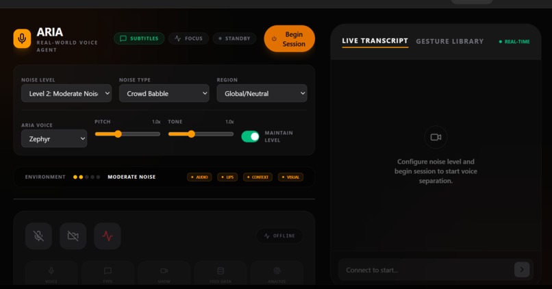 ARIA – screenshot 1