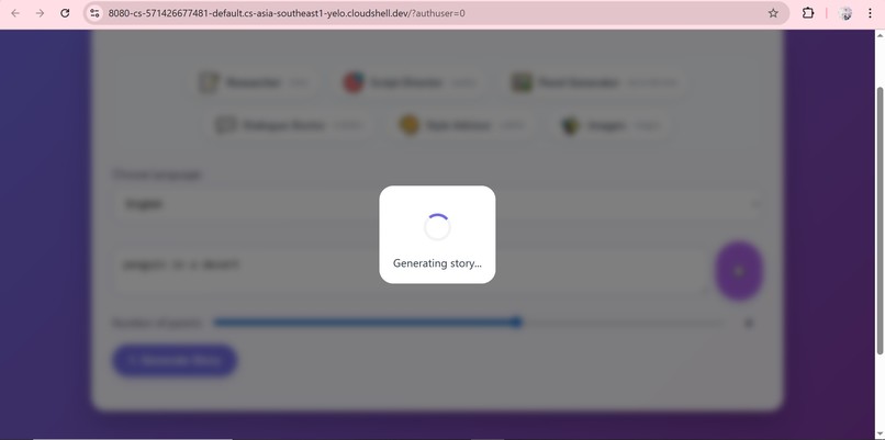 Multi‑Agent Comic Studio AI – screenshot 5