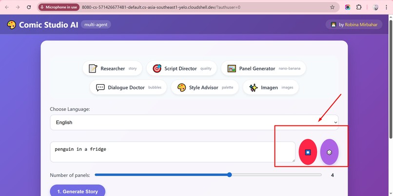 Multi‑Agent Comic Studio AI – screenshot 6