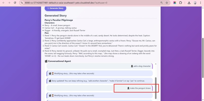 Multi‑Agent Comic Studio AI – screenshot 9