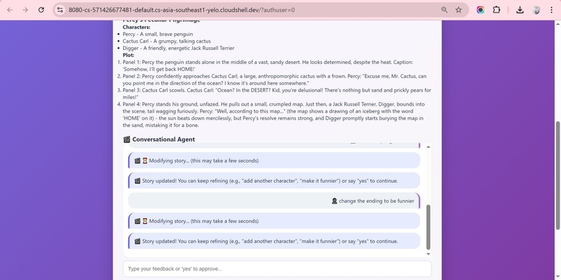 Multi‑Agent Comic Studio AI – screenshot 13