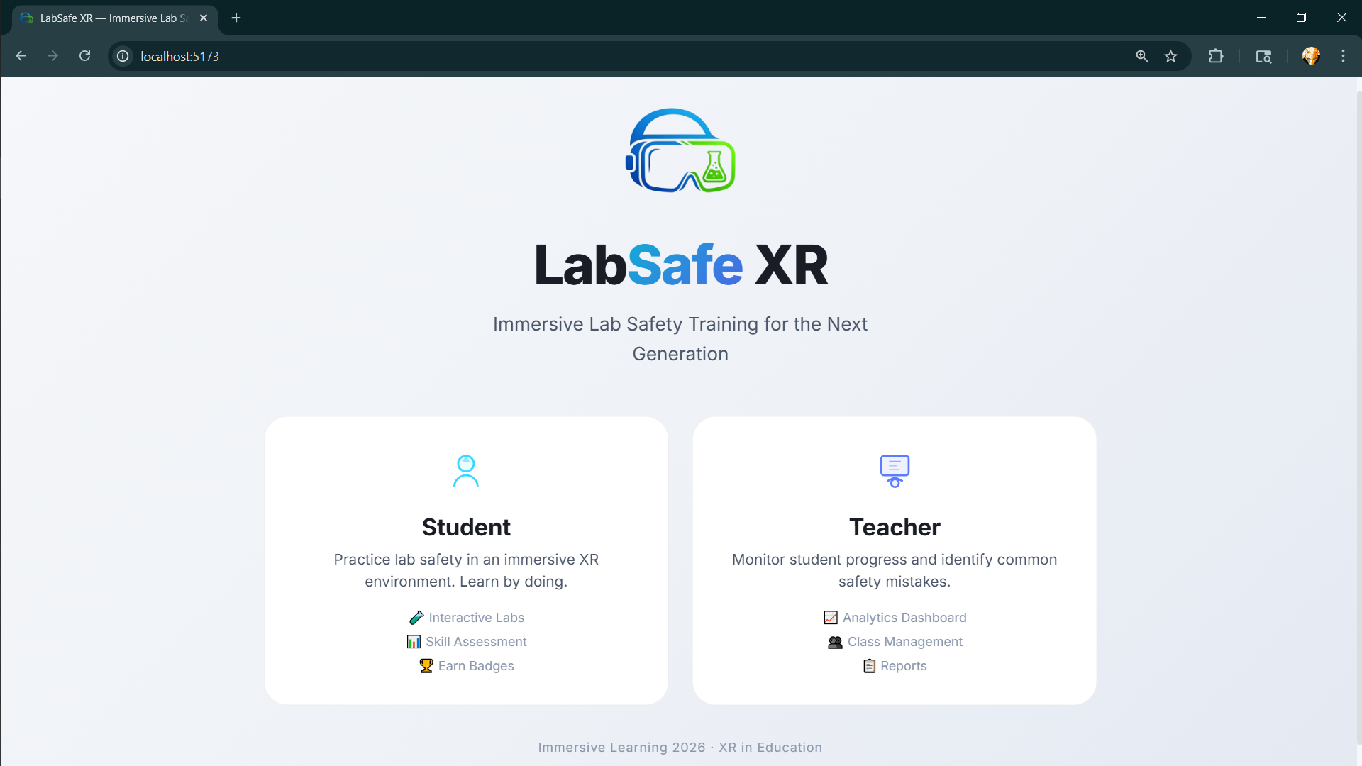 LabSafe XR | Devpost