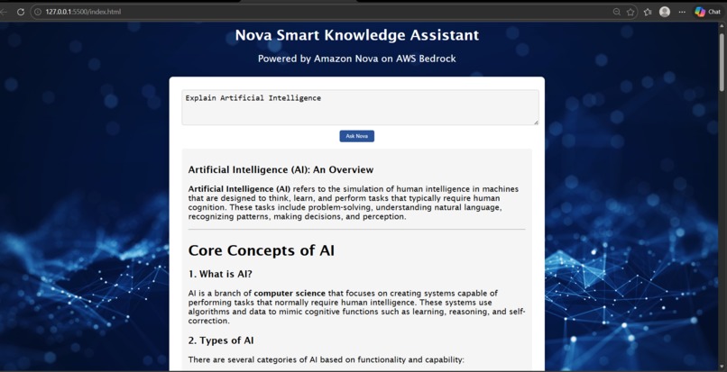 Nova Smart Knowledge Assistant – screenshot 2