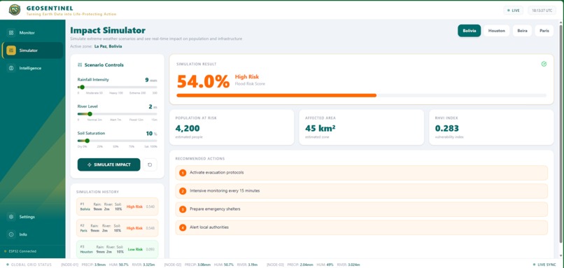 GeoSentinel – screenshot 4