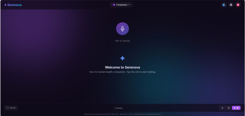 Serenova - AI Mental Health Companion – screenshot 1