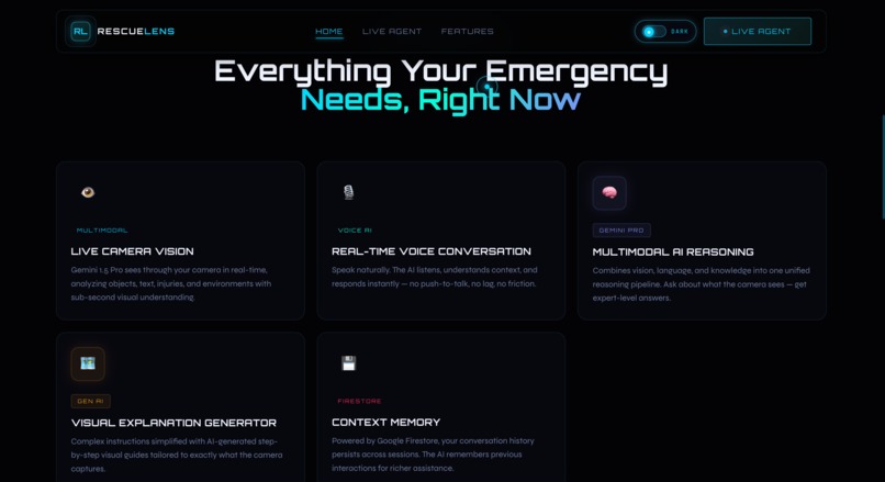 RescueLens AI – screenshot 2