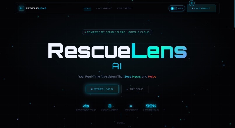RescueLens AI – screenshot 1