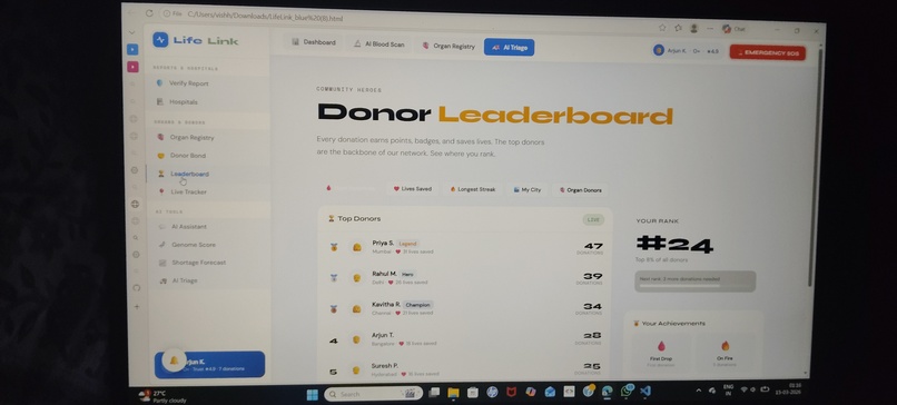LifeLink(For Organ and blood donation ) – screenshot 7