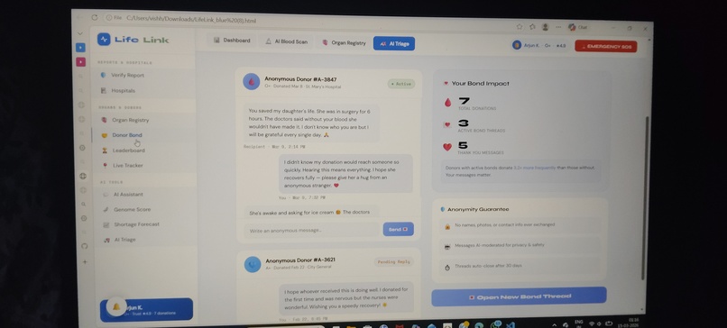 LifeLink(For Organ and blood donation ) – screenshot 10