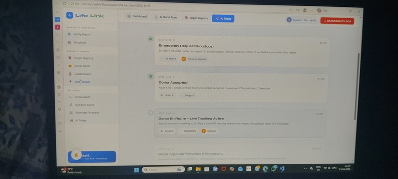 LifeLink(For Organ and blood donation ) – screenshot 11