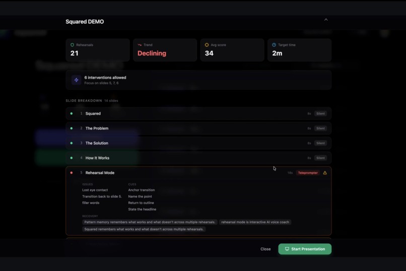 Squared - AI Presentation Navigator – screenshot 2