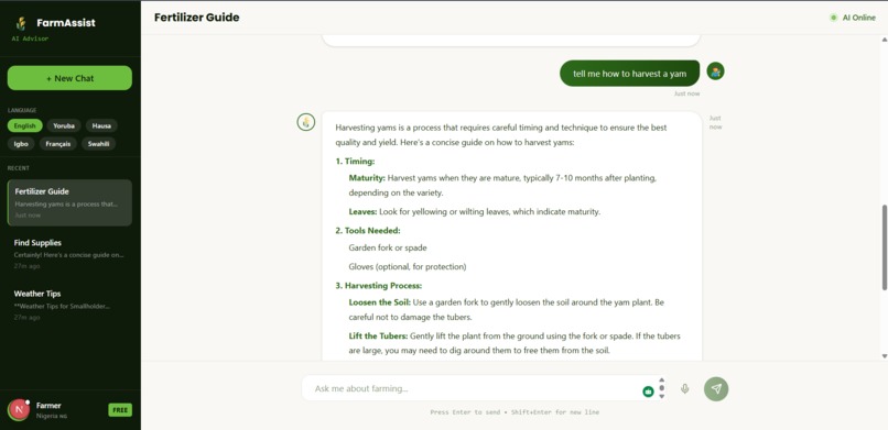FarmAssist - AI Farm Advisor for African Farmers – screenshot 3