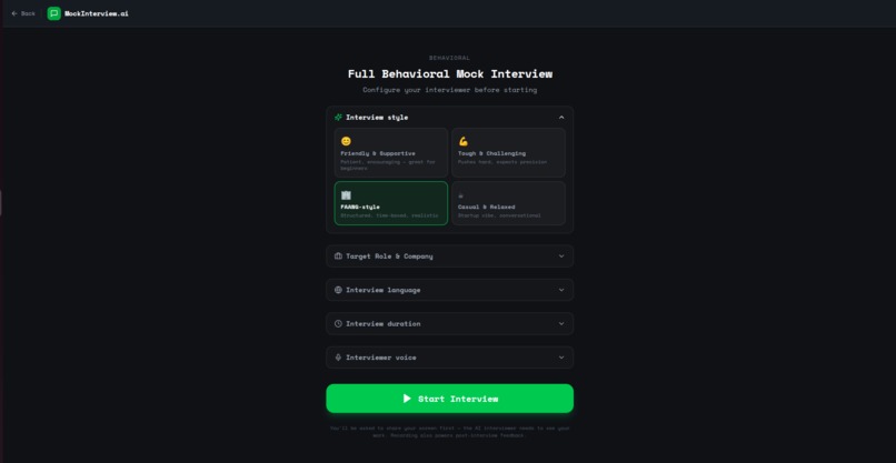 mockInterview.ai – screenshot 6