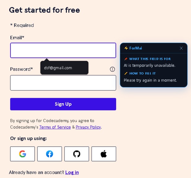 ForMai – screenshot 2