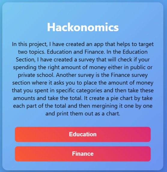 Education and Finance – screenshot 1