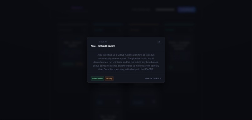 GitHub Issue Kanban – screenshot 4