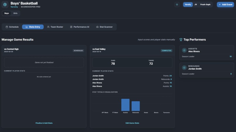 ScoreKeeper Pro – screenshot 3