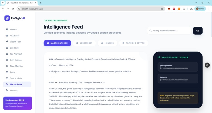 FinSight AI – screenshot 2