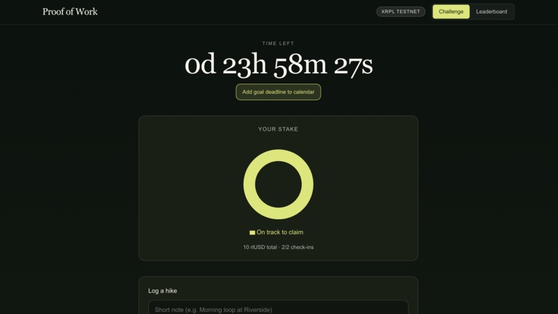 Proof of Work – screenshot 4