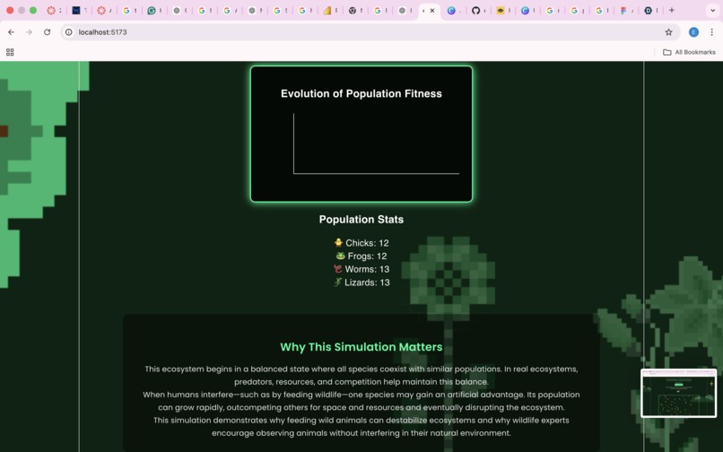 EcoCritter: Evolution Simulator – screenshot 1