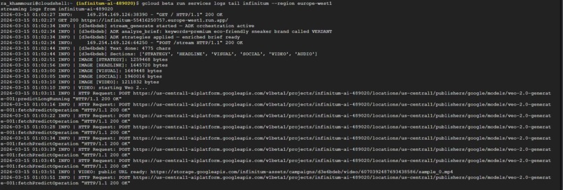 INFINITUM — AI Creative Director – screenshot 4
