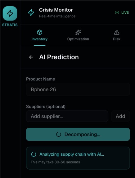 Stratis - Supply Chain Intelligence  – screenshot 1