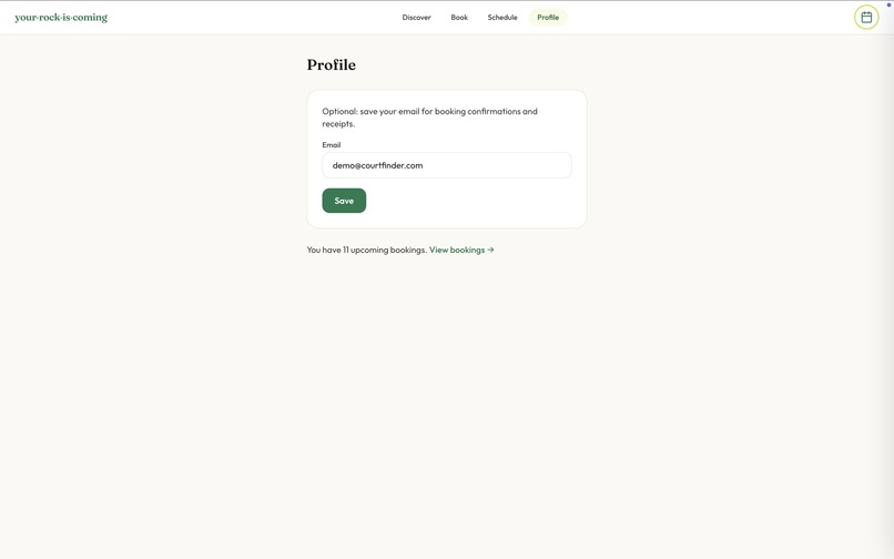 your·rock·is·coming — Sydney Tennis Platform – screenshot 5