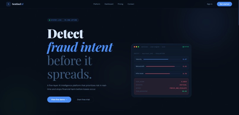 Sentinel AI – screenshot 3