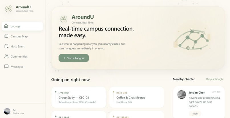 AroundU – screenshot 1