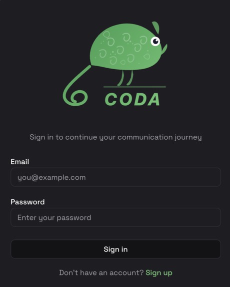 Coda – screenshot 1