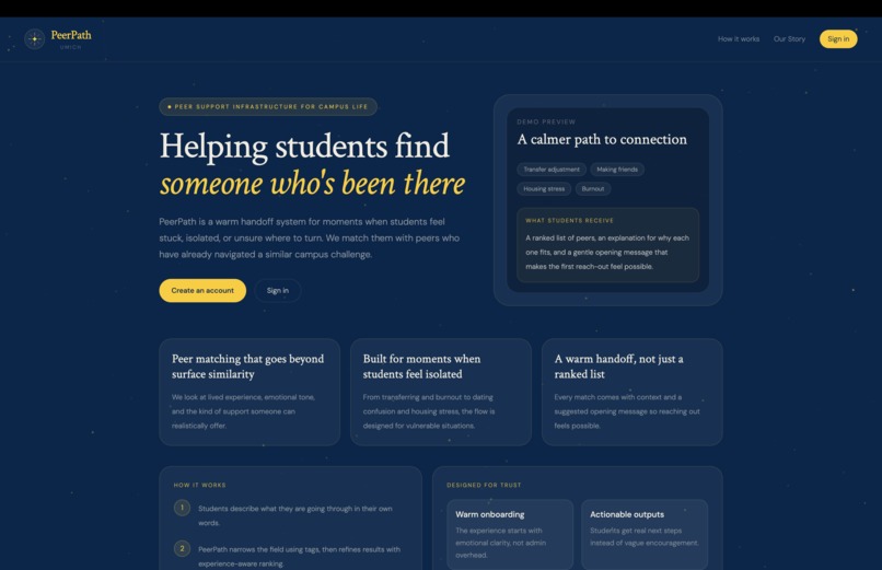 PeerPath – screenshot 1