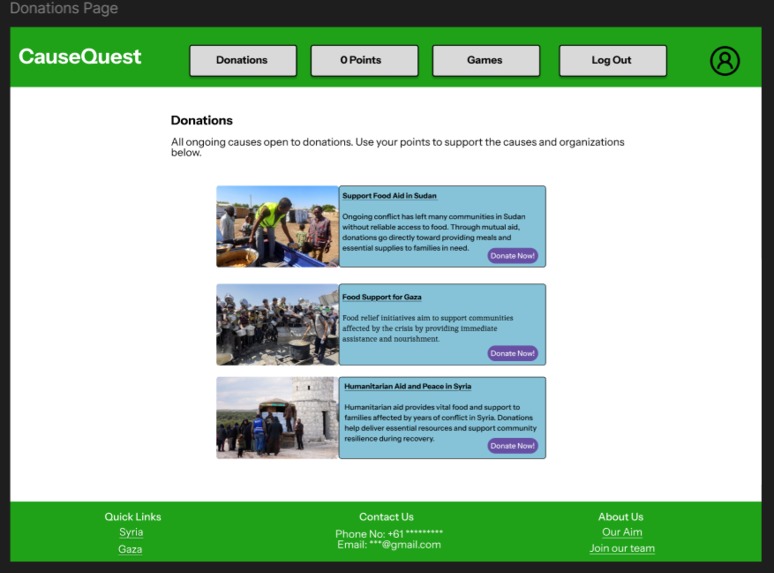 CauseQuest – screenshot 3