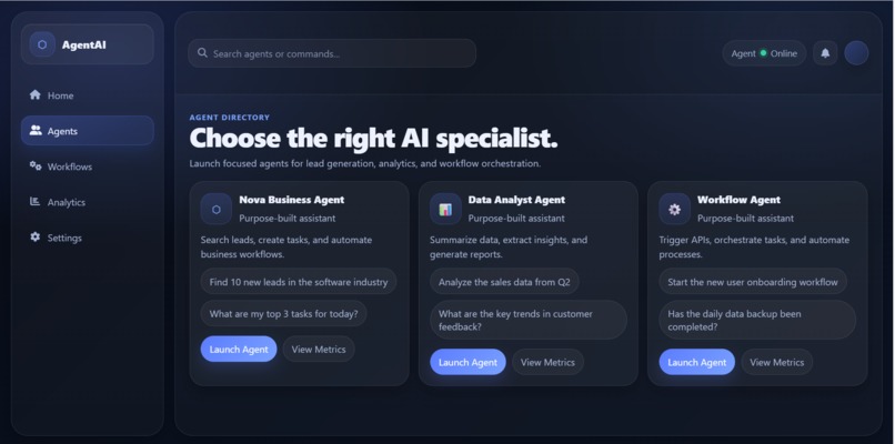 Agent AI – screenshot 2