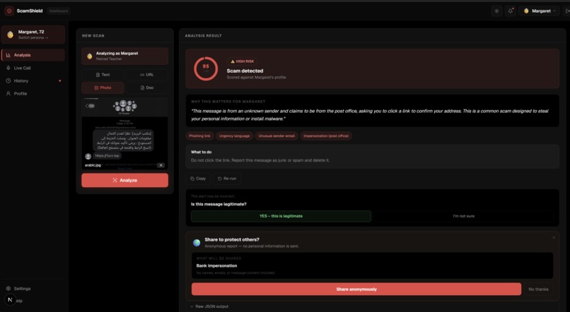 ScamShield: AI Personal Fraud Guardian – screenshot 3