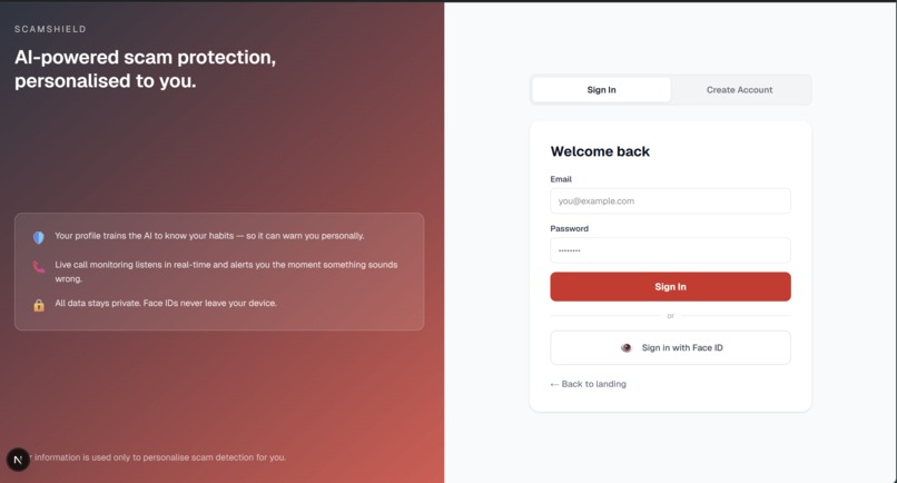 ScamShield: AI Personal Fraud Guardian – screenshot 2