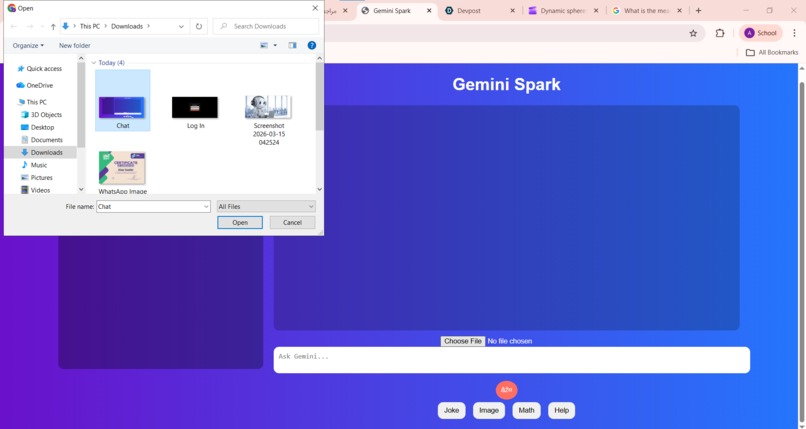 Spark – screenshot 1