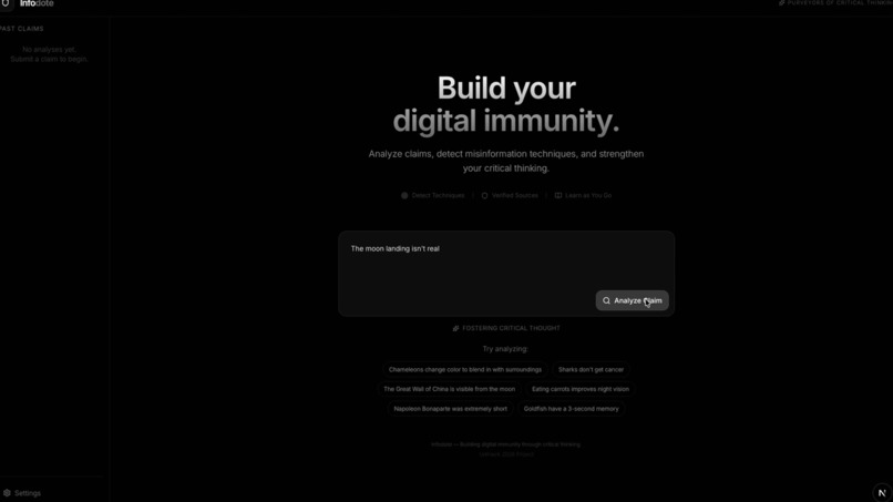 InfoDote – screenshot 2