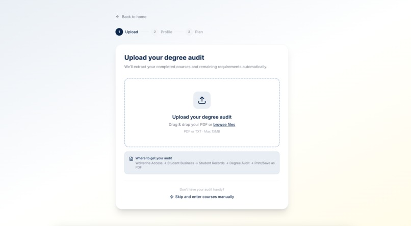OpenAdvisor – screenshot 2