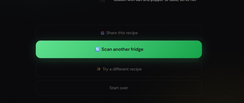 FridgeIQ – screenshot 2