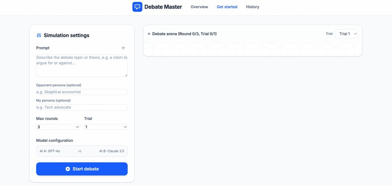 Debate Master – screenshot 1