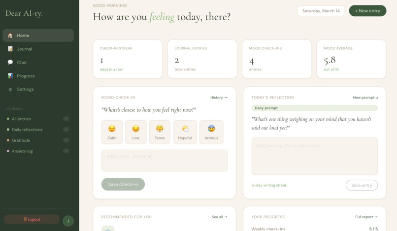 Dear AI-ry – screenshot 1