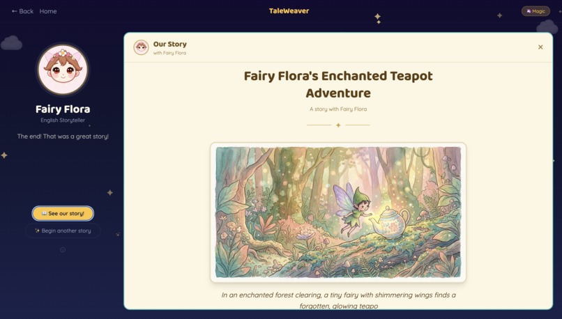 TaleWeaver - Voice-First AI Storytelling App for Kids – screenshot 12